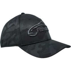FLEXFIT HAT BLK CAMO/GREY L/XL